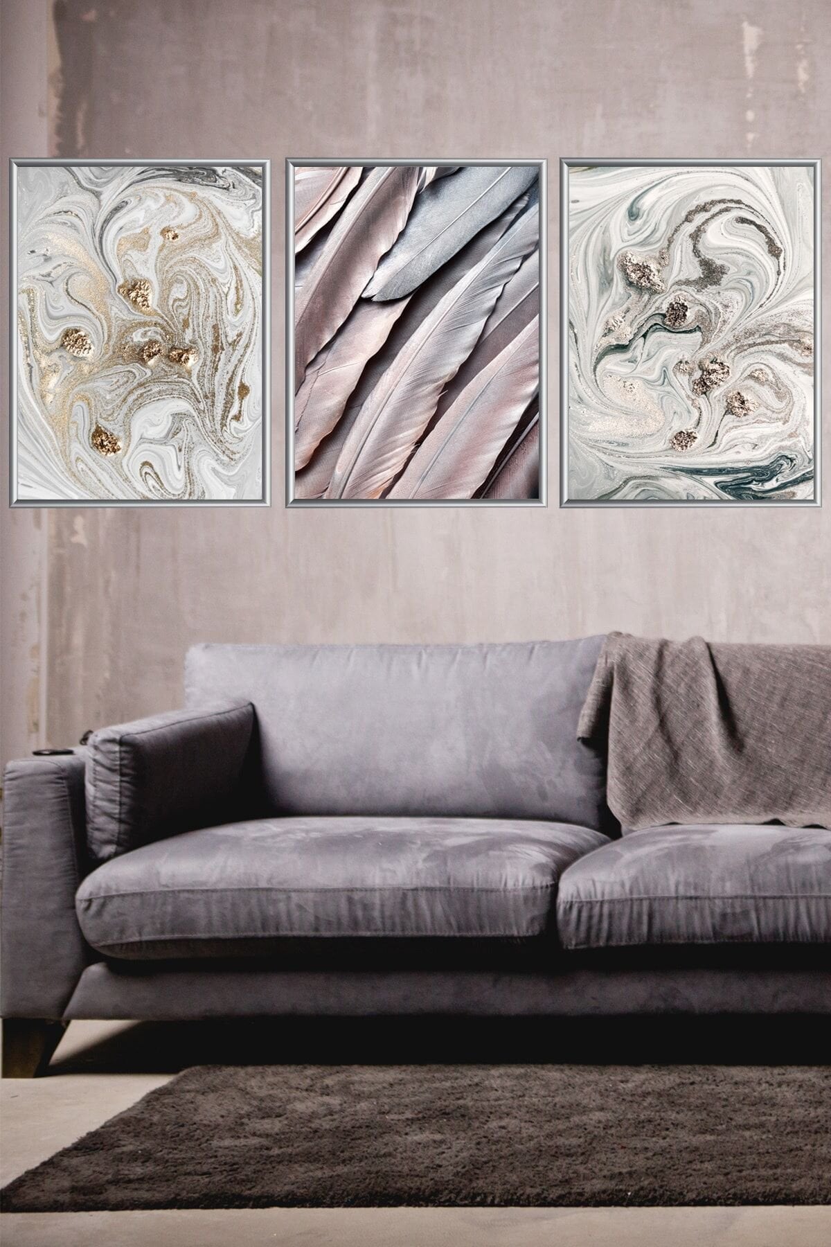  Gümüş - 50 X 70
