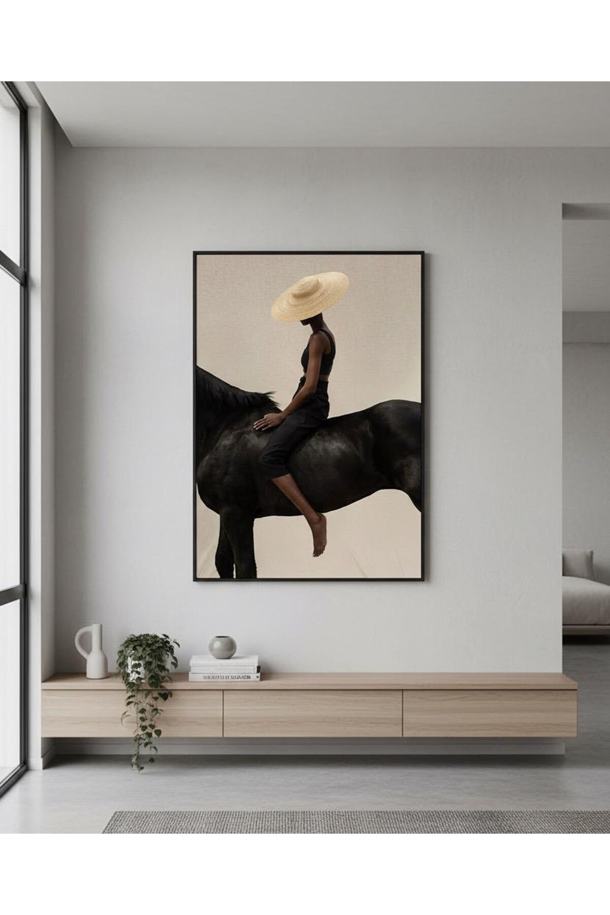  Si̇yah - 40 X 60