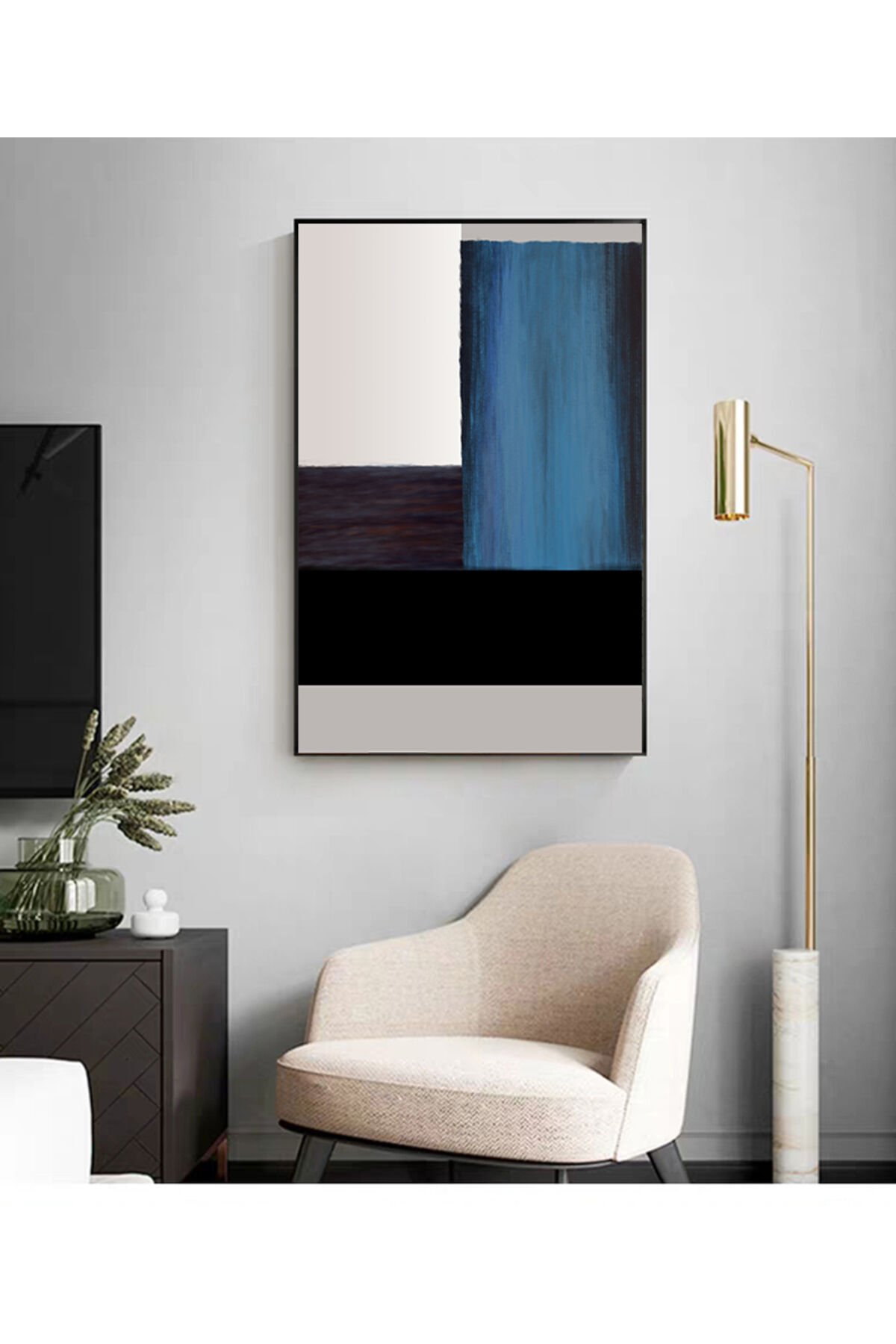  Si̇yah - 30 X 40