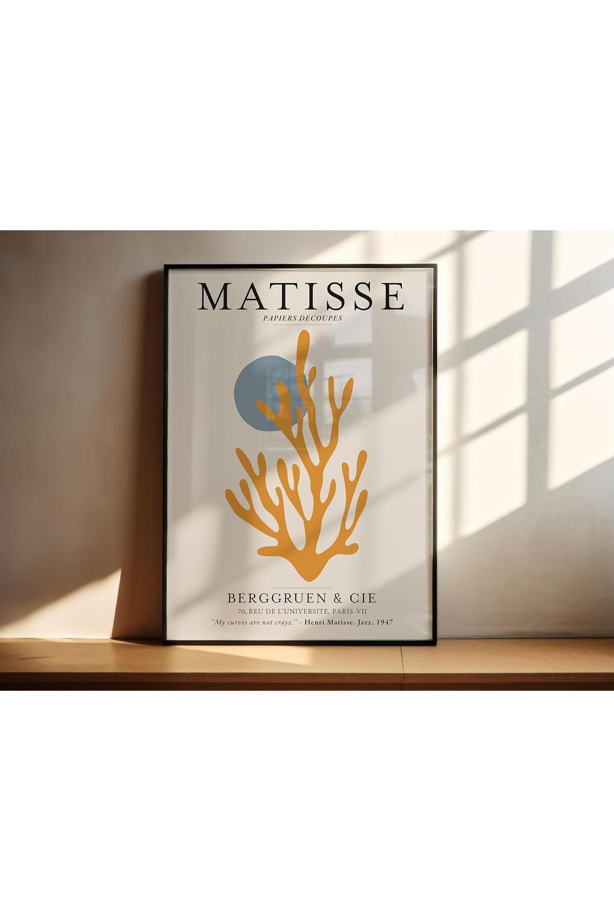 Tekli Siyah Metal Çerçeve Yazlık Ferah Cam Poster Tablo Seti