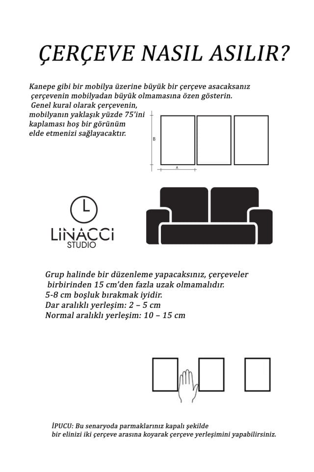 Gold Metal Çerçeveli 3’lü Bej ve Beyaz Tonlu Minimalist Duvar Dekoru Camlı Tablo Seti