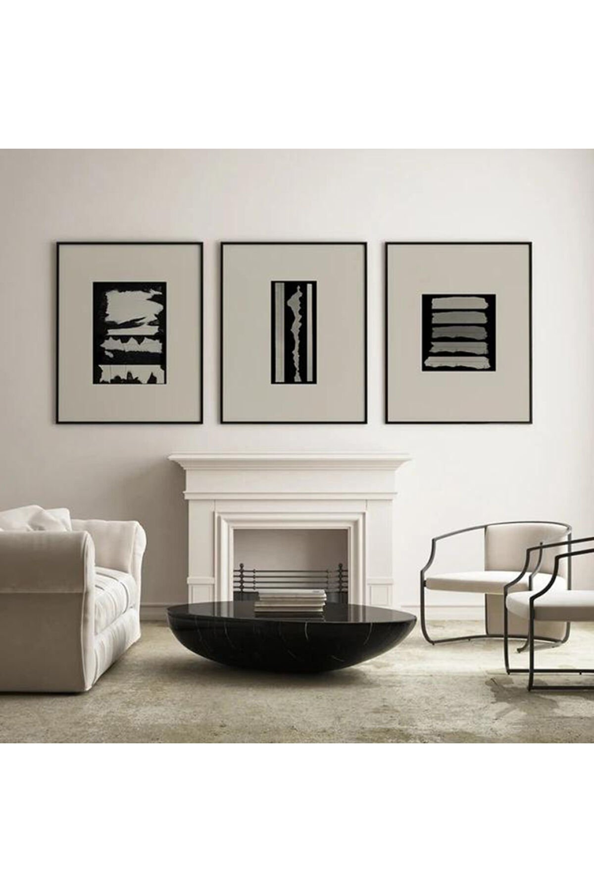 Si̇yah - 40 X 60