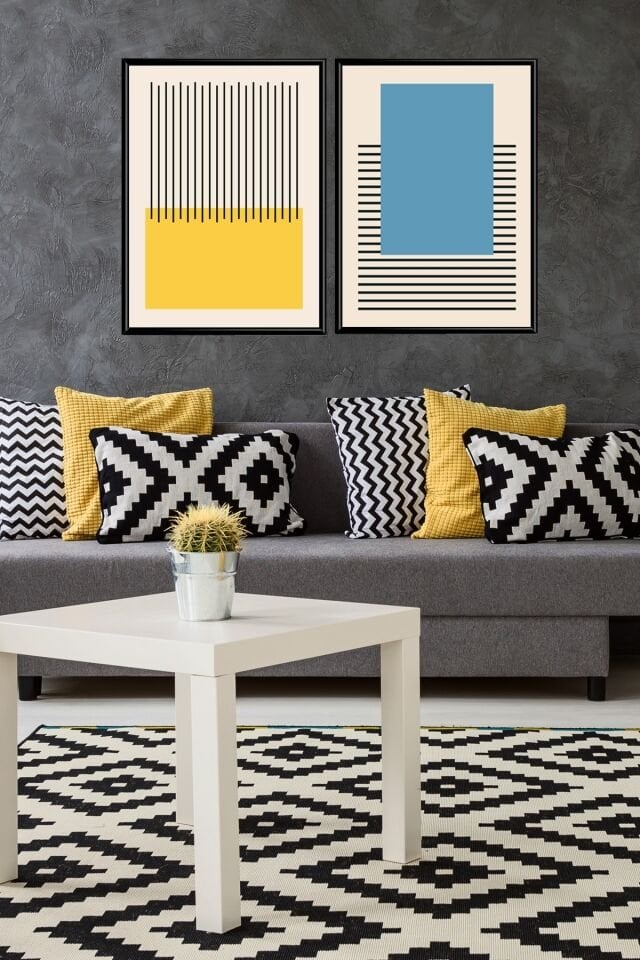 Ikili Alüminyum Çerçeveli Poster Seti