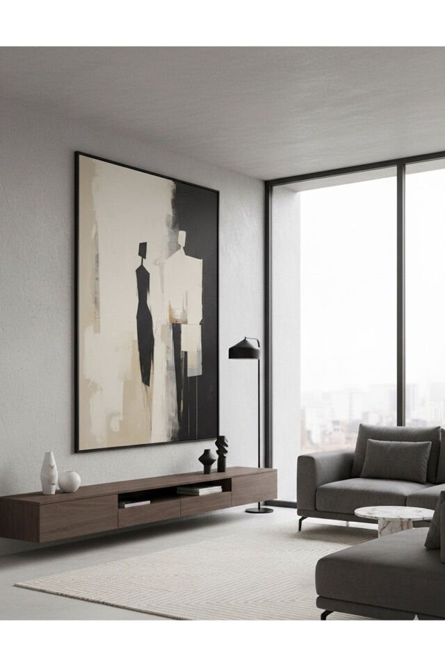  Si̇yah - 40 X 60