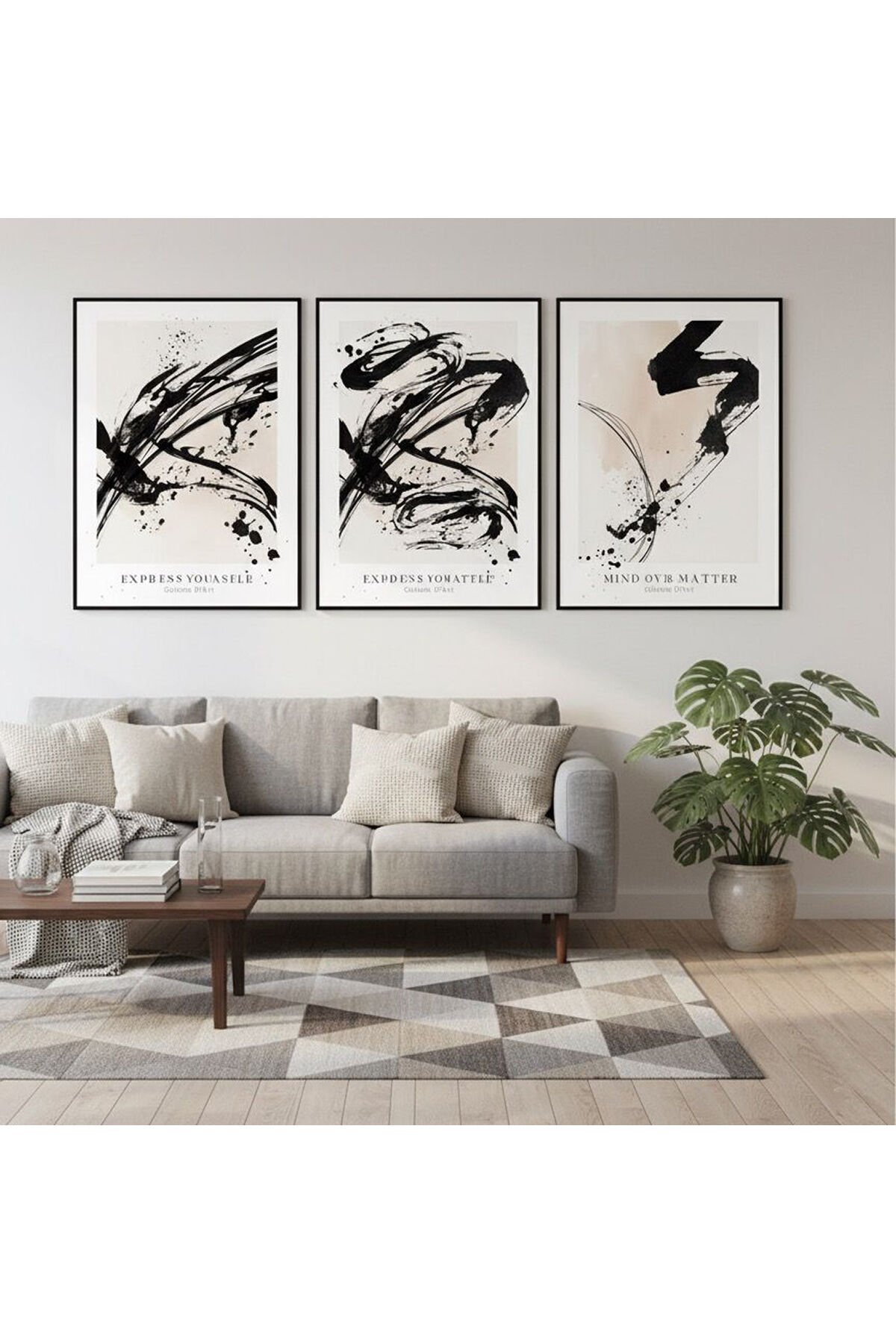  Si̇yah - 50 X 70